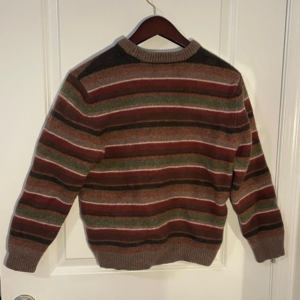 SOLD SOLD SOLD Multi-stripped, Eddie Bauer, sweater